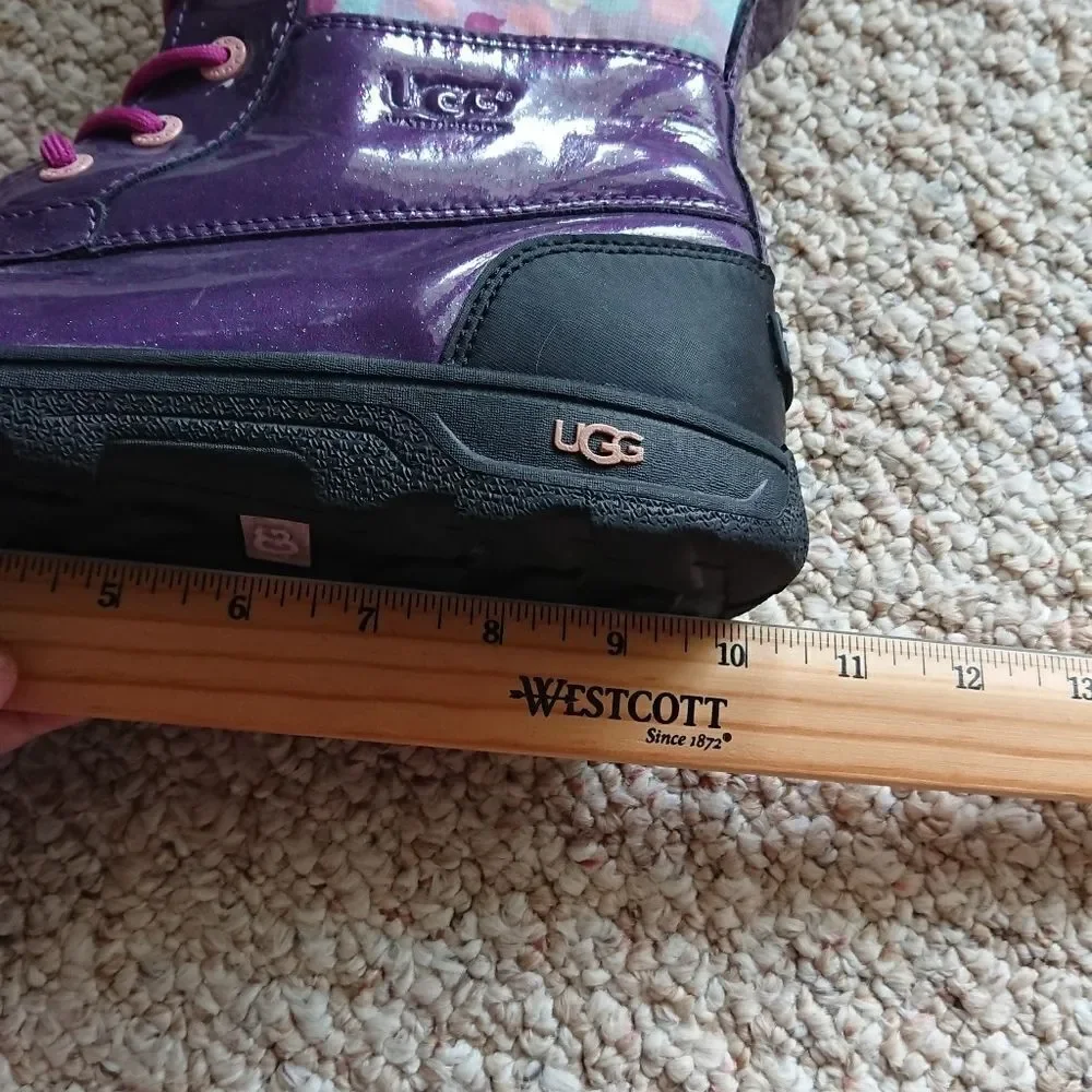 UGG Butte II Boots Purple Velvet size 6